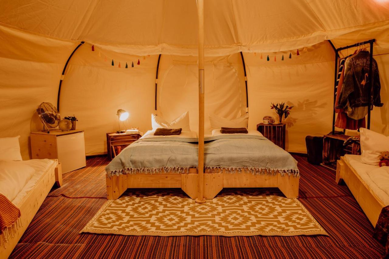 Raus Und Gut Glamping Am Graebendorfer See Drebkau Extérieur photo