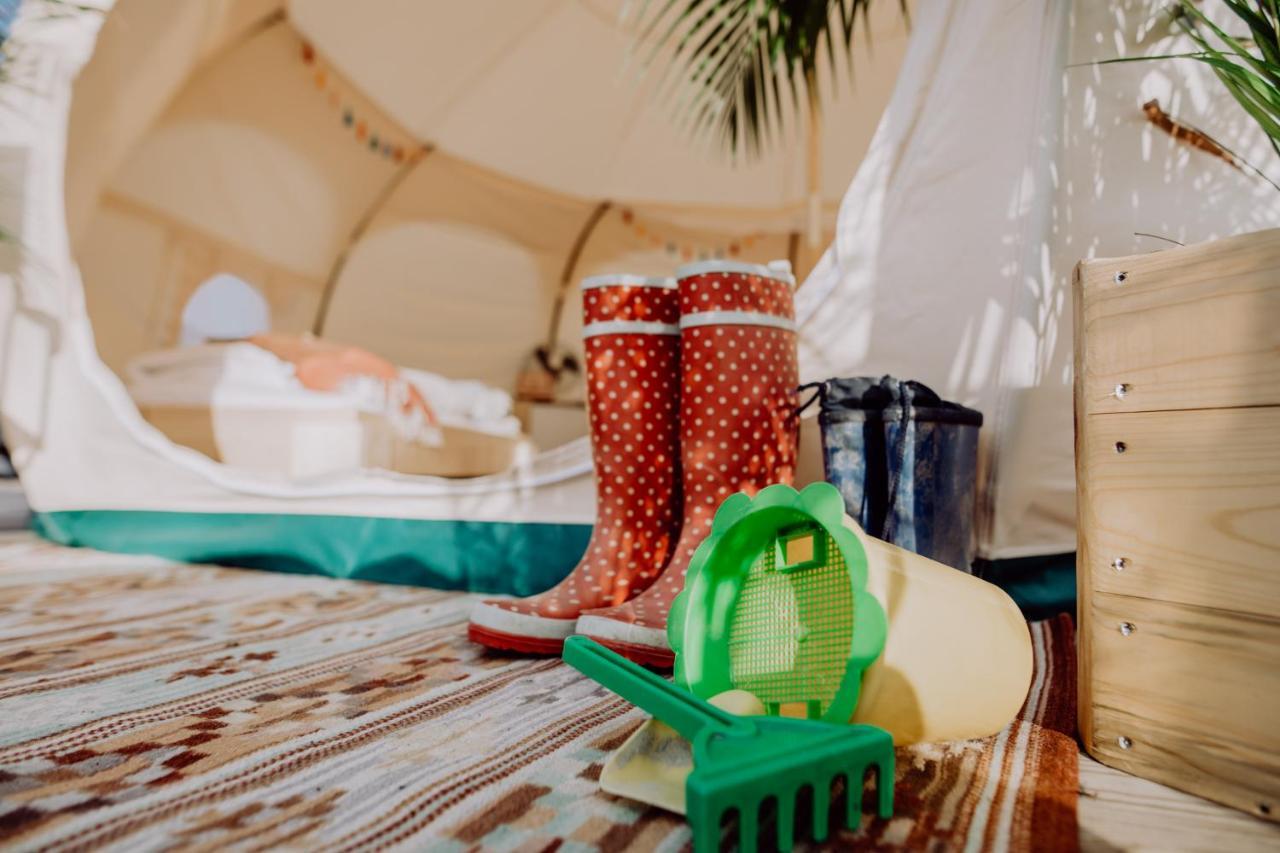 Raus Und Gut Glamping Am Graebendorfer See Drebkau Extérieur photo