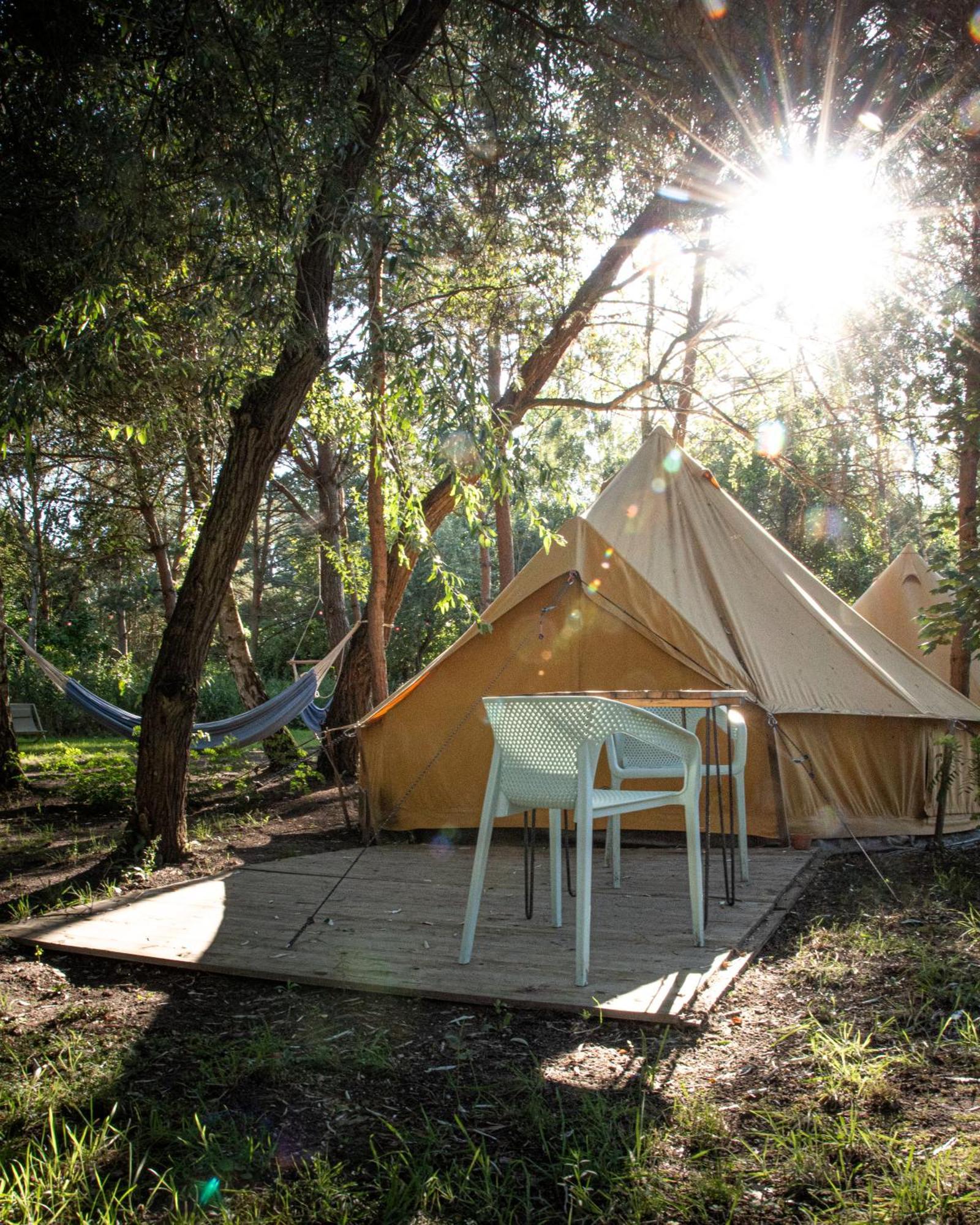 Raus Und Gut Glamping Am Graebendorfer See Drebkau Extérieur photo