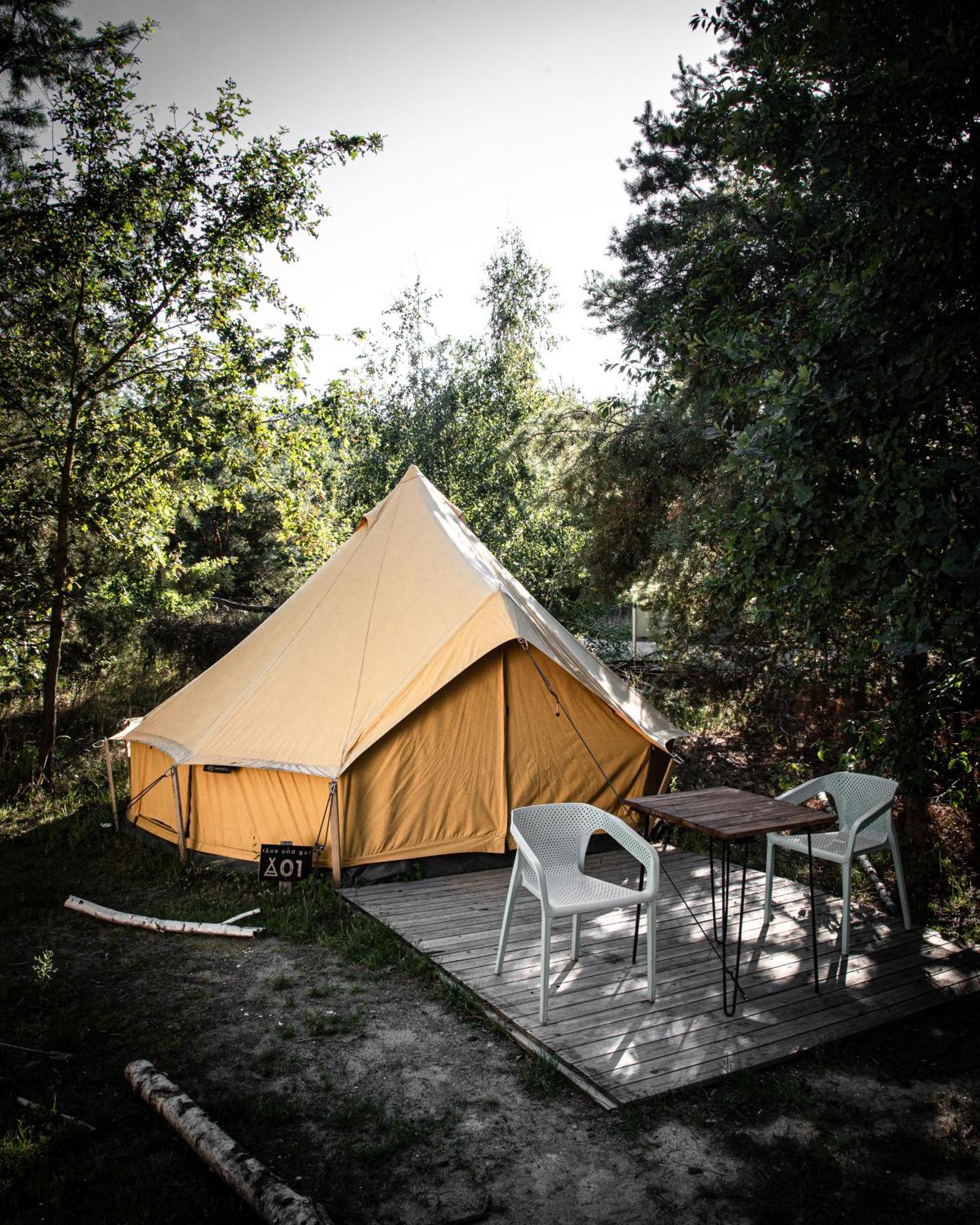Raus Und Gut Glamping Am Graebendorfer See Drebkau Extérieur photo
