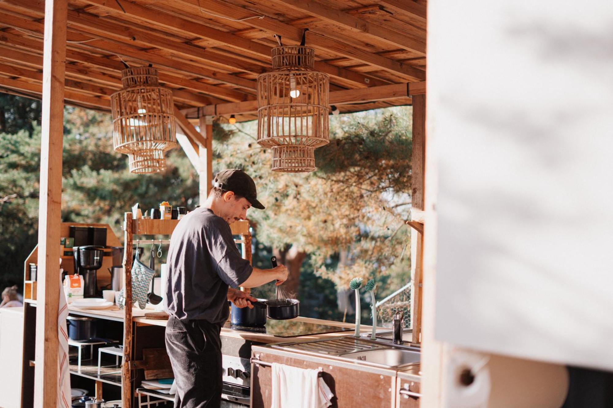Raus Und Gut Glamping Am Graebendorfer See Drebkau Extérieur photo