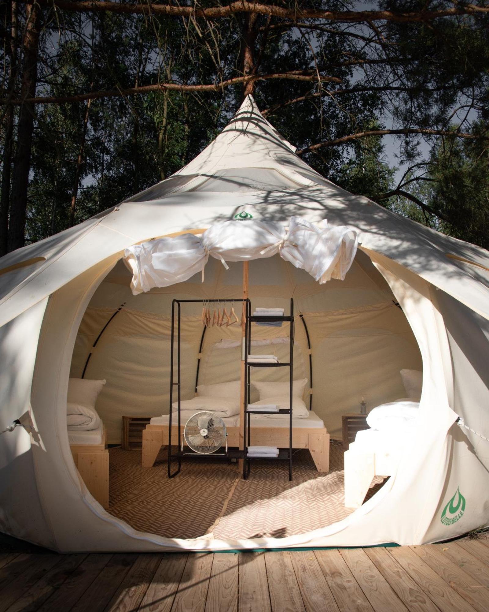 Raus Und Gut Glamping Am Graebendorfer See Drebkau Extérieur photo