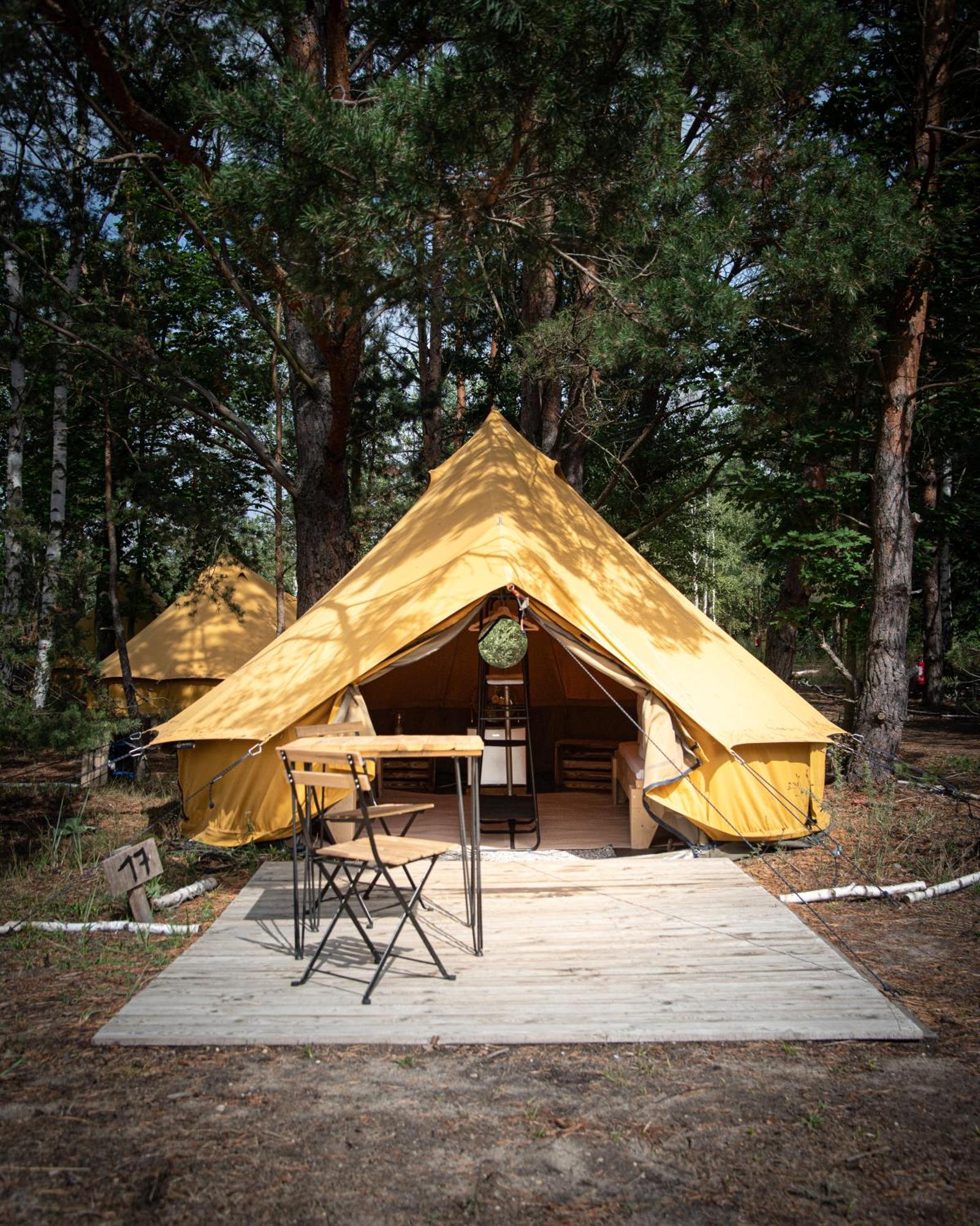Raus Und Gut Glamping Am Graebendorfer See Drebkau Extérieur photo