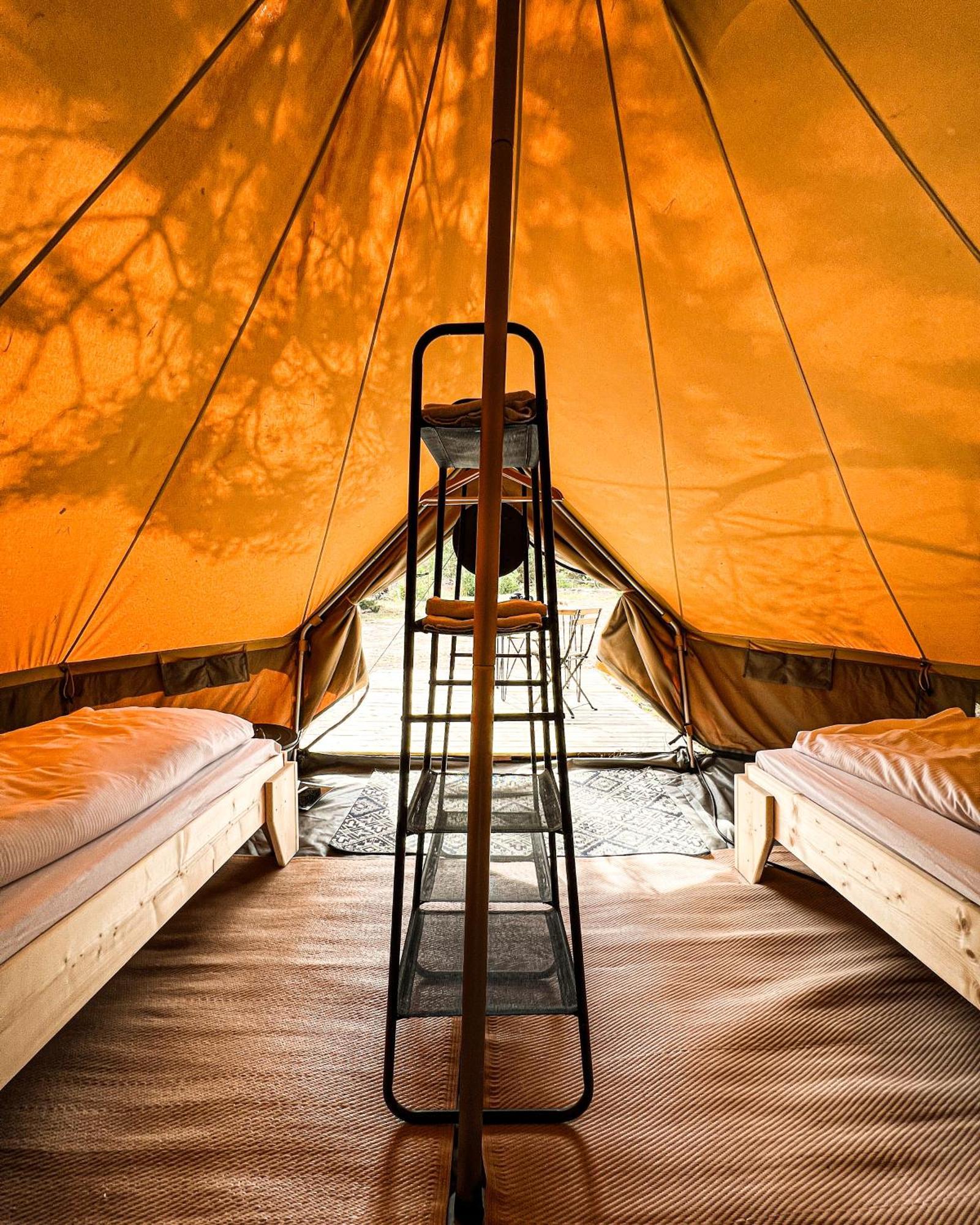 Raus Und Gut Glamping Am Graebendorfer See Drebkau Extérieur photo