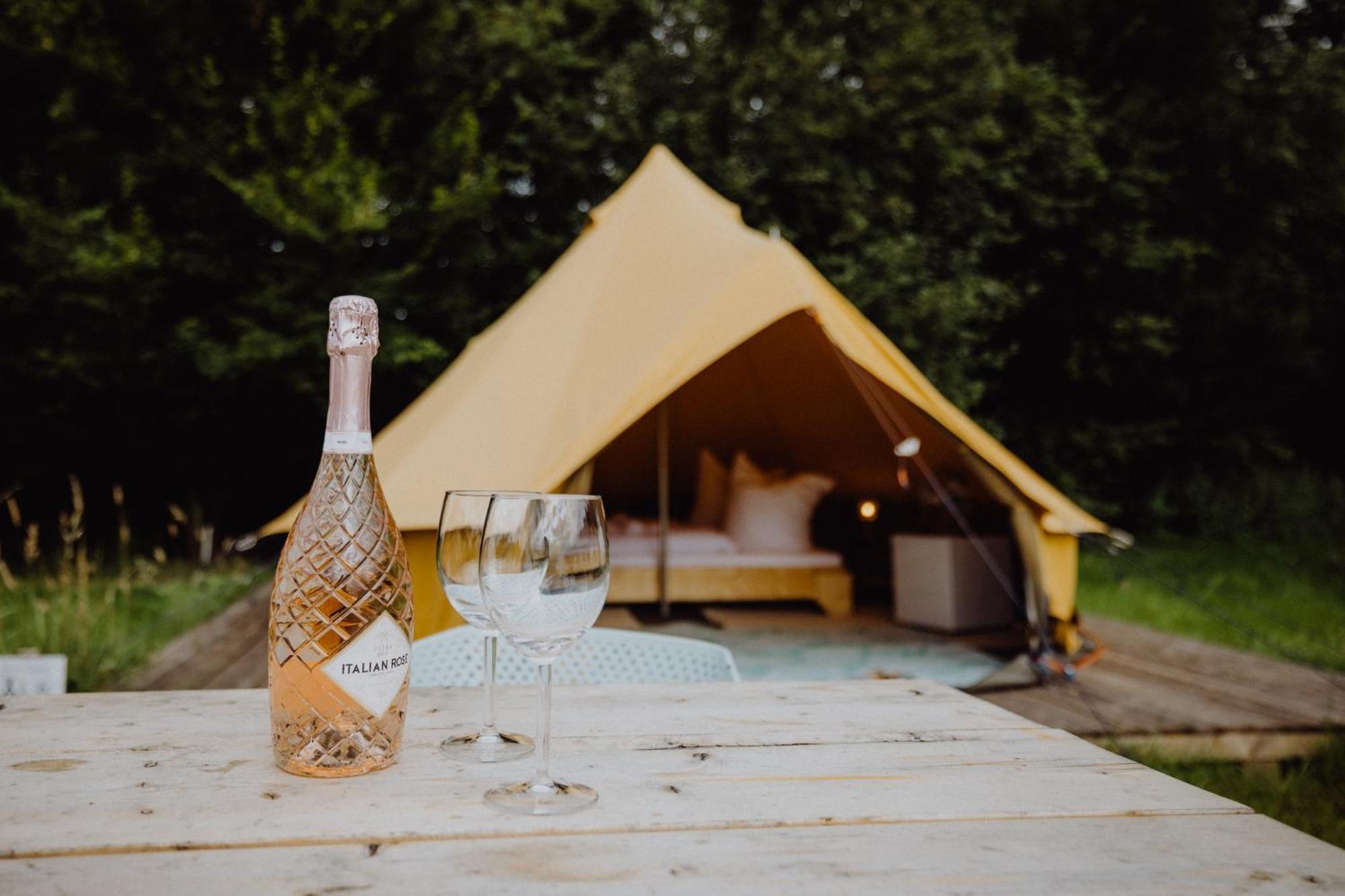Raus Und Gut Glamping Am Graebendorfer See Drebkau Extérieur photo