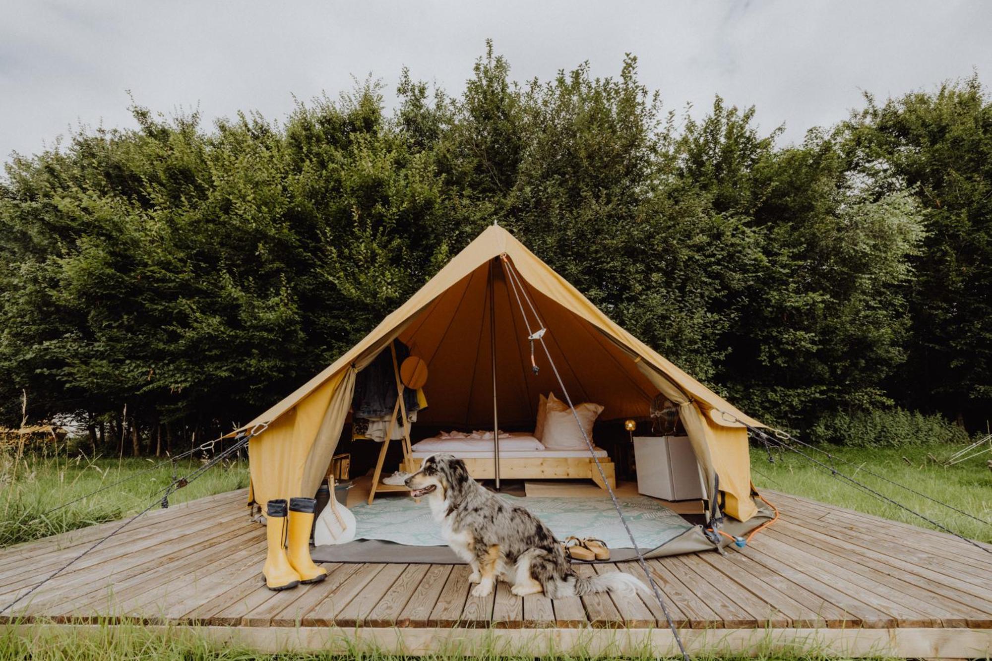 Raus Und Gut Glamping Am Graebendorfer See Drebkau Extérieur photo