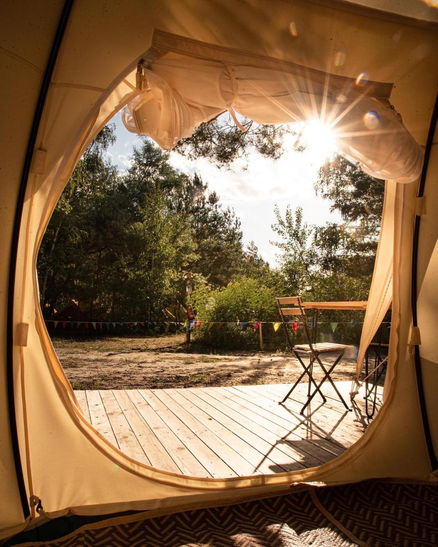 Raus Und Gut Glamping Am Graebendorfer See Drebkau Extérieur photo