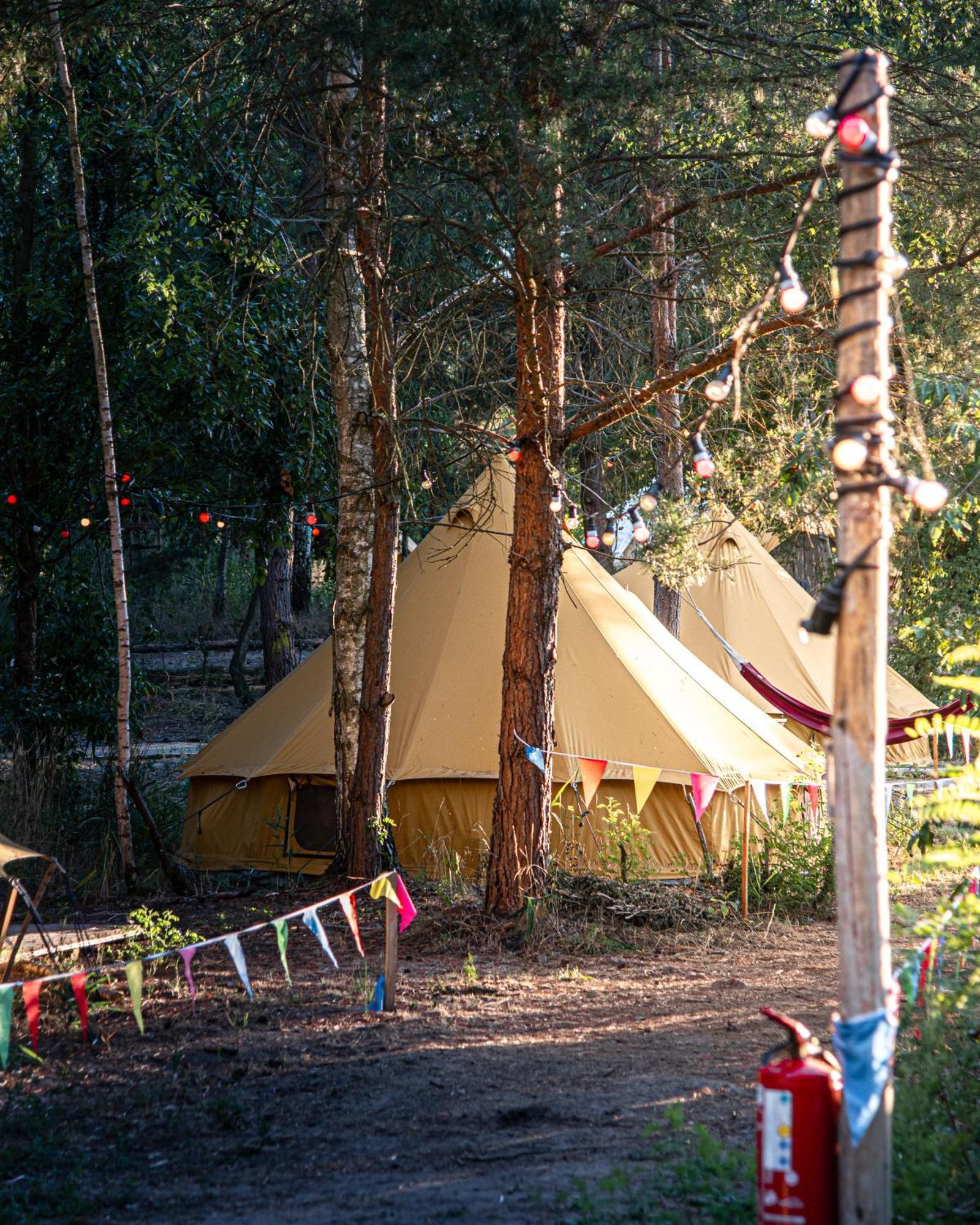 Raus Und Gut Glamping Am Graebendorfer See Drebkau Extérieur photo